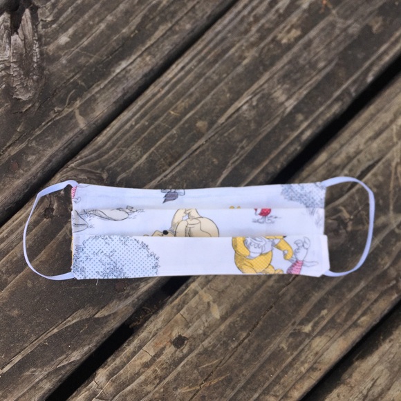 WEEKEND SALE Pooh Inspired Adult Face Mask! - Picture 2 of 3